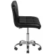 Gabbiano A-5299 Hairdressing Stool with Backrest, Black