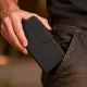 Tech-Protect Wallet Case for Samsung Galaxy S26, Black and Red
