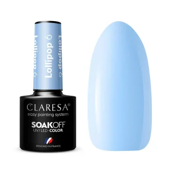 Claresa Lollipop 6 Gel Polish, 5 g