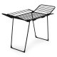 Foldable Clothes Drying Rack with 82 ft of Drying Space, Gullwing, Black