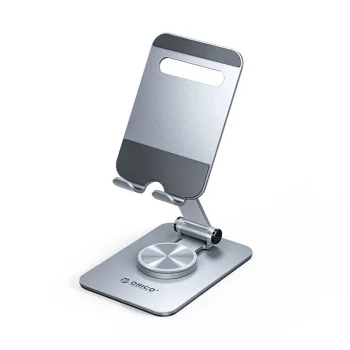 Orico PS2 Foldable Phone Stand with 360° Rotation, Silver