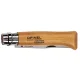 Opinel No. 08 Carbon Pocket Knife with Sheath in Wooden Box