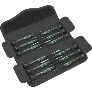 Wera Kraftform Micro 12 Electronics 1 Screwdriver Set, 12 Pieces