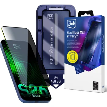 3mk HardGlass Max Privacy Screen Protector for Samsung Galaxy S26 Ultra