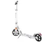 Foldable city scooter for kids and adults, AILO XL, 200 mm wheels, 2 shock absorbers, white