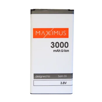 Maxximus Battery for Samsung G900 Galaxy S5, 3000mAh