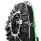 MOUNTAIN GOAT Standard Hiking Crampons (44-46) XL, Green