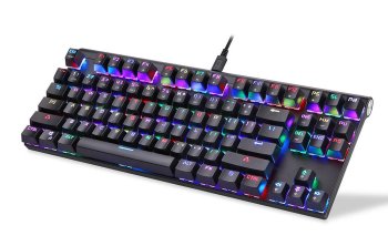 Механическая игровая клавиатура Motospeed CK101 RGB (черный)
