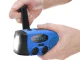 Emergency Solar Hand Crank AM/FM Radio with Flashlight and USB, Blue
