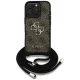 Guess iPhone 16 Pro Max Case 4G Big Logo Cord Stap Crossbody, Brown
