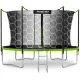 Neo-Sport 2-Step Trampoline Ladder 312-435 cm (10-14 ft)