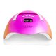 Glow UV/LED Manicure & Pedicure Lamp F2 RC 220 W, Pink–Gold (57 LED, Dual LED, Low Heat Mode, with Timer)