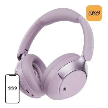 QCY H3 Pro ANC Wireless Headphones, Purple