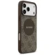 Guess iPhone 17 Pro Max Case 4G Circle Classic Logo MagSafe, Brown