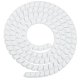 Cable organizer white 2m