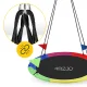 4FIZJO Kids Nest Swing 100 cm, Multicolored