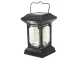 Solar Lamp with Motion and Dusk Sensor, 60 LED COB, 5 Modes, Black