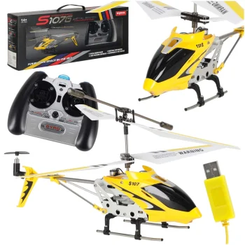 Remote Control Helicopter Syma S107G, Yellow