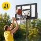 4Fizjo Falcon Shooter Freestanding Basketball Hoop, Adjustable