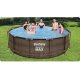 Bestway 56709 Frame Pool Set 366 x 100 cm with Filter Pump and Ladder