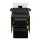 Gabbiano Mayka Hairdressing Wash Unit, Black/Gold