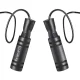 4Fizjo BASIC Skipping Rope with Anti-Slip Handles, Black
