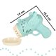 Kids Soap Bubble Gun with Wings, Blue