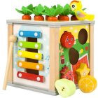 Wooden Educational Cube - Sorter Kruzzel 22566