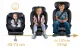 Nukido Aero Line Car Seat 0-36 kg (40-150 cm) Isofix, Black