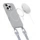 Tech-Protect iPhone 16 Pro Max Case MagNecklace MagSafe with Lanyard, Gray