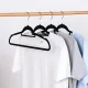 Velvet Clothes Hangers, 20 pcs, Black