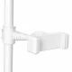 Half Moon LED Floor Lamp for Lash Techs & Estheticians 40W, white
