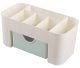 Cosmetics organizer white - green