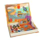 Magnetic Puzzle Book \"Vehicles\"