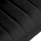 Beauty Salon Swivel Chair 4Rico QS-OF212G Velvet, Black