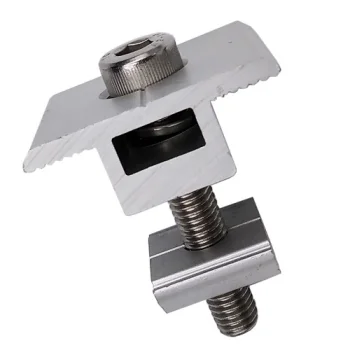 Mid Clamp for Solar Panels, Aluminum, 30mm
