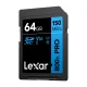 Lexar Professional 800x Pro SDXC 64GB Memory Card, up to 150 MB/s, V30, U3