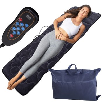 Massage Mat with Remote Control, Back Massager, Body Massage Mattress