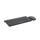 Wozinsky WZKM-078 Wireless Keyboard and Mouse Set, Black