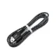 Maclean MCE473 microUSB Cable, Fast Charge 2.4A, 1m, Black