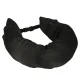 Travel Neck Pillow with Pocket KX3084, Black