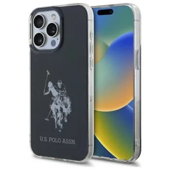 US Polo USHCP15XTPUHRBK iPhone 15 Pro Max 6.7\" black/black Shiny Big Logo
