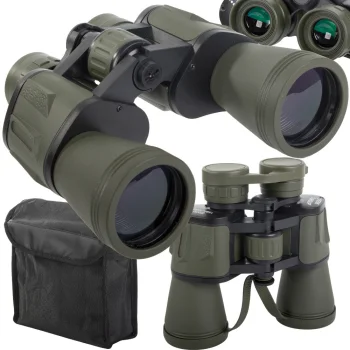 Tactical Binoculars 20x50 with Zoom and Carrying Case