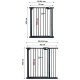 Safety Gate for Stairs and Doors 76-104 cm