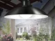 Hanging Solar LED Garden Light with Remote Control and Dusk Sensor