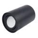 Maclean MCE422 B Surface Mounted Spotlight, GU10, Aluminum, Black