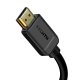 Baseus HDMI 2.0 4K 60Hz Cable, 3D, HDR, 18Gbps, 3m (black)