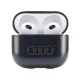 Audi Leather Big Logo Case for AirPods 3 Black