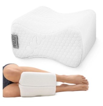 4FIZJO SLEEP-SUPPORT Anatomical Orthopedic Knee Leg Cushion Pillow with Memory Foam