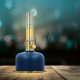 Rechargeable Retro LED Lantern Forever Light FLR-35, Dimmable, Blue